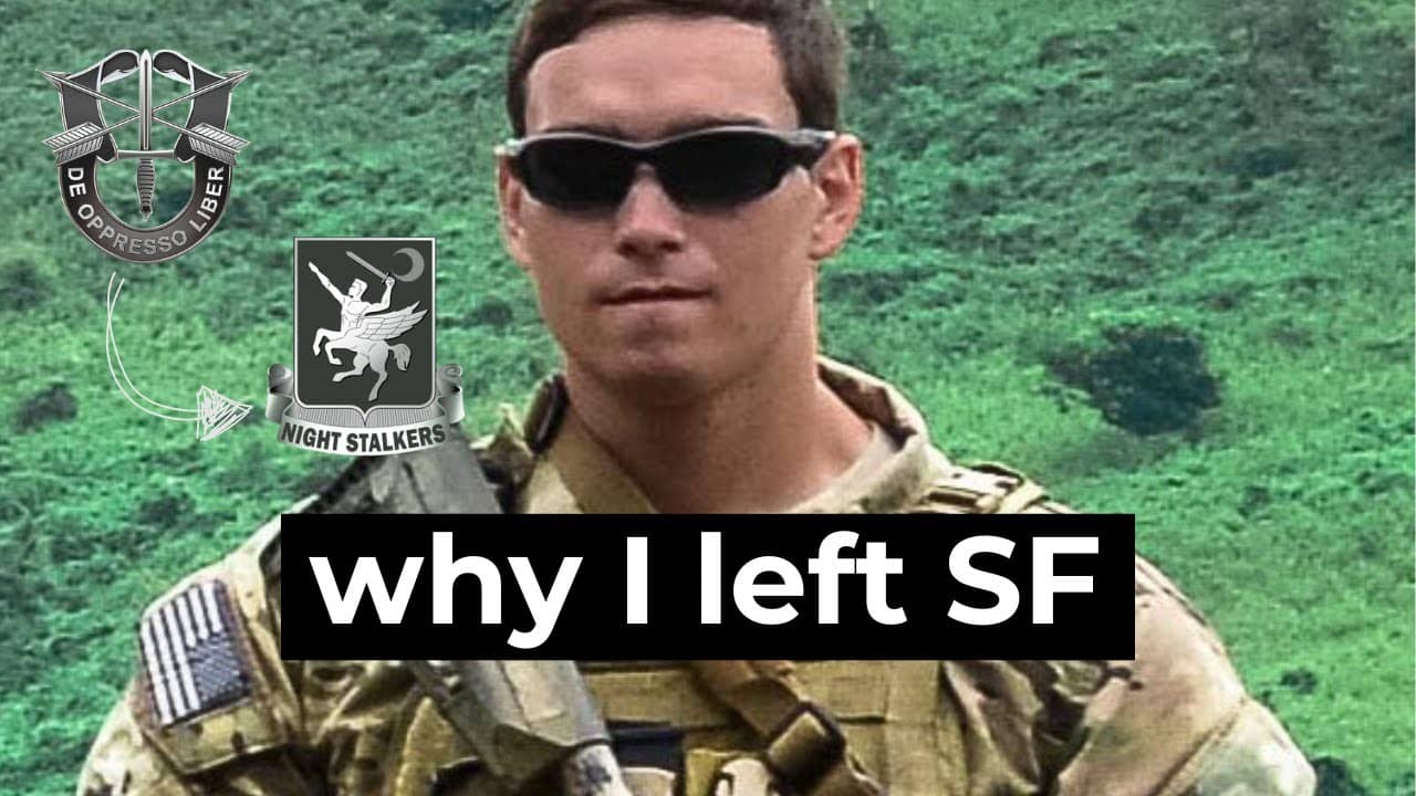 Why I chose to leave Special Forces